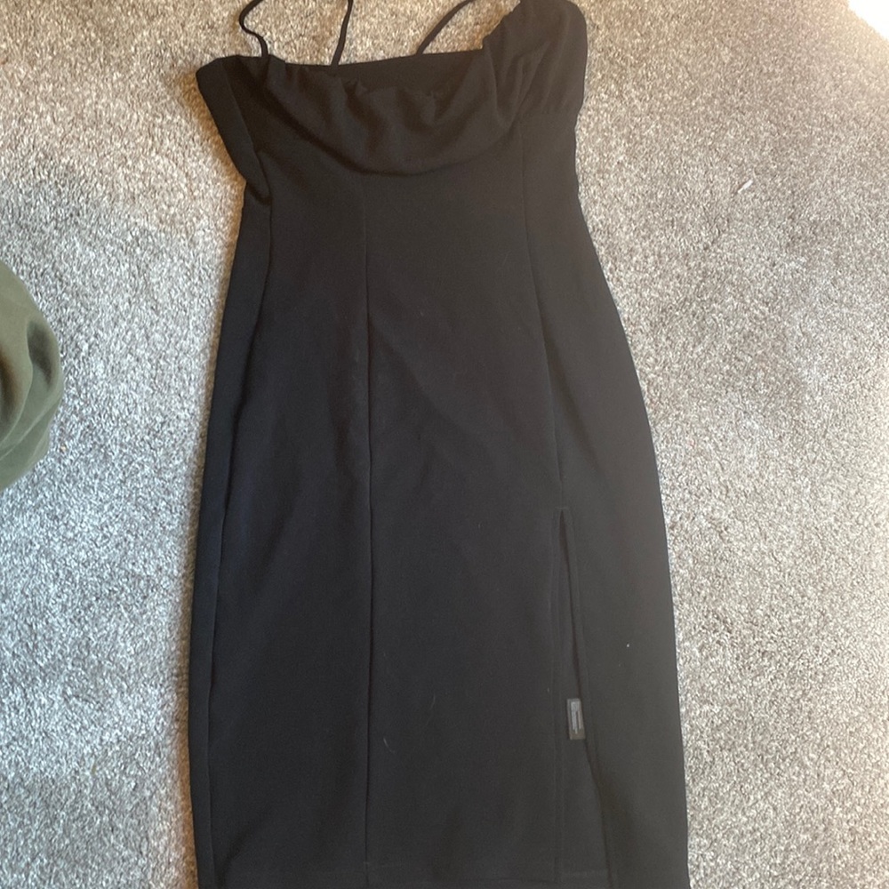 H & M Black Mini Dress